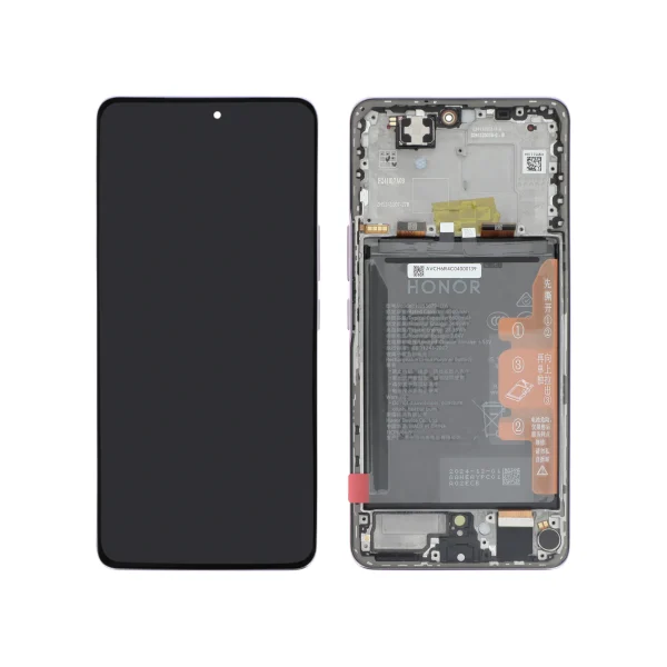 Ecrã Display Titânio Roxo para Honor Magic 7 Lite (Bateria Integrada) (SERVICE PACK)