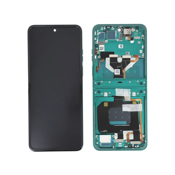 Ecrã Display Verde para Motorola Razr 70 (SERVICE PACK)