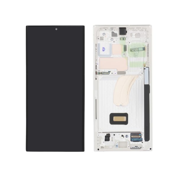 Ecrã Display completo para Samsung Galaxy S23 Ultra (S918) (SERVICE PACK)