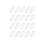 Extrator de SIM para Apple type (Pack de 20)