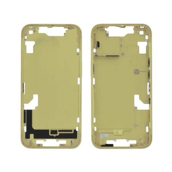Frame Central Amarelo para iPhone 14 Retirado (Grade A)