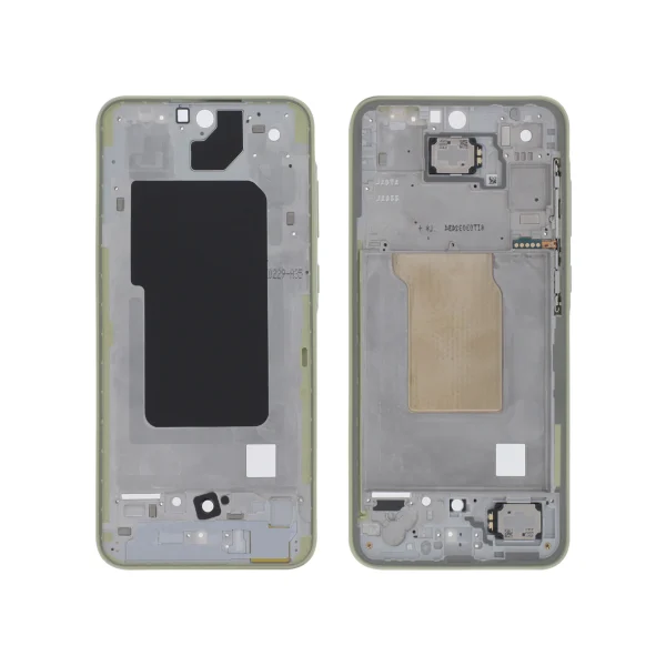 Frame Central Amarelo para Samsung Galaxy A35 5G (A356B) (SERVICE PACK)