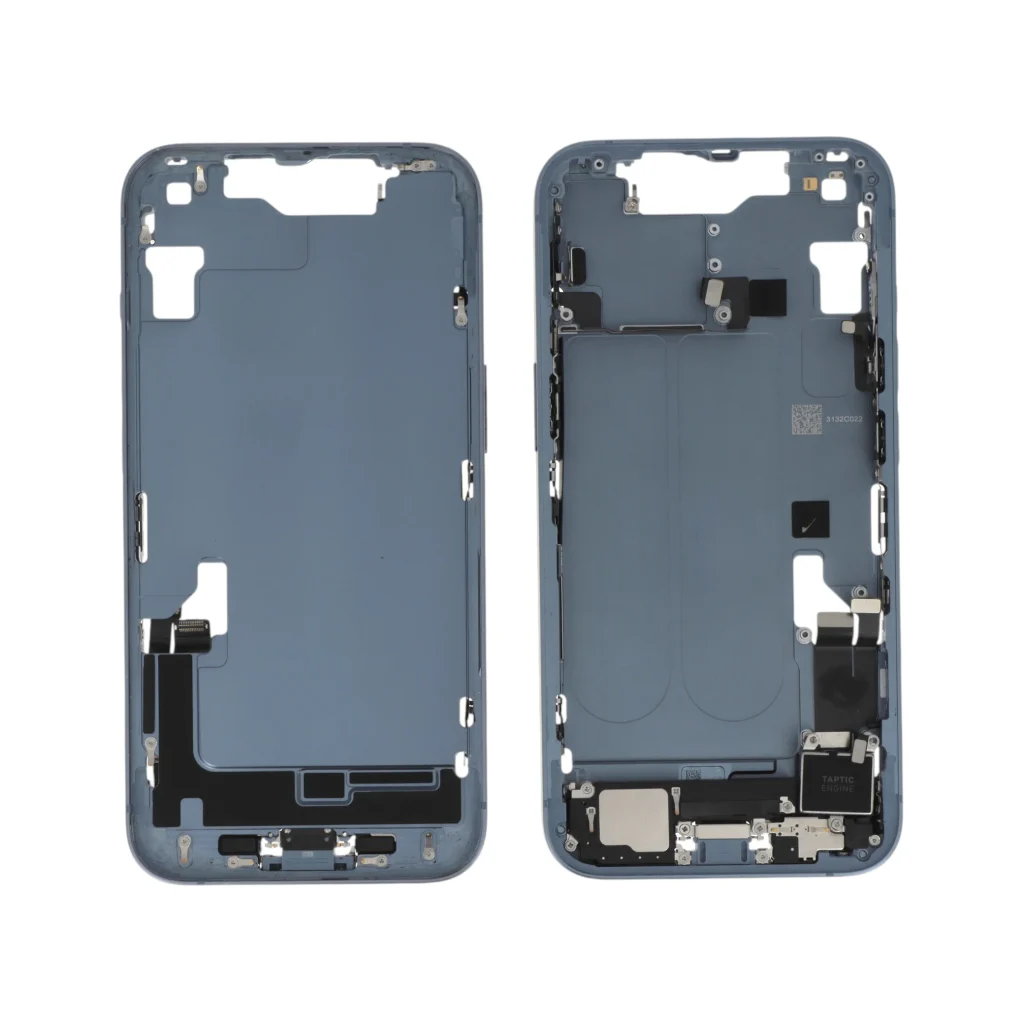 Frame Central Azul para iPhone 14 (com Components) Retirado (Grade A)
