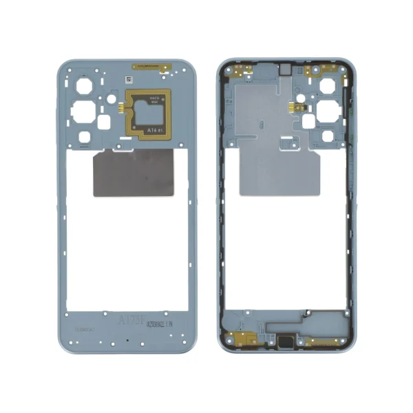 Frame Central Azul para Samsung Galaxy A17 4G (A175F) (SERVICE PACK)