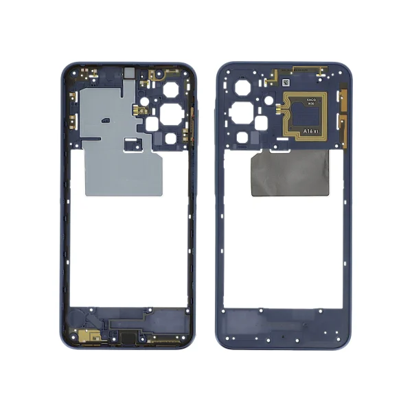Frame Central Azul para Samsung Galaxy A17 5G (A176B) (SERVICE PACK)