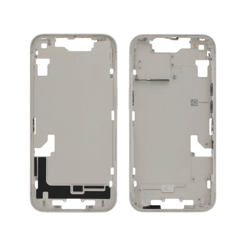 Frame Central Branco Estelar para iPhone 14 Retirado (Grade A)