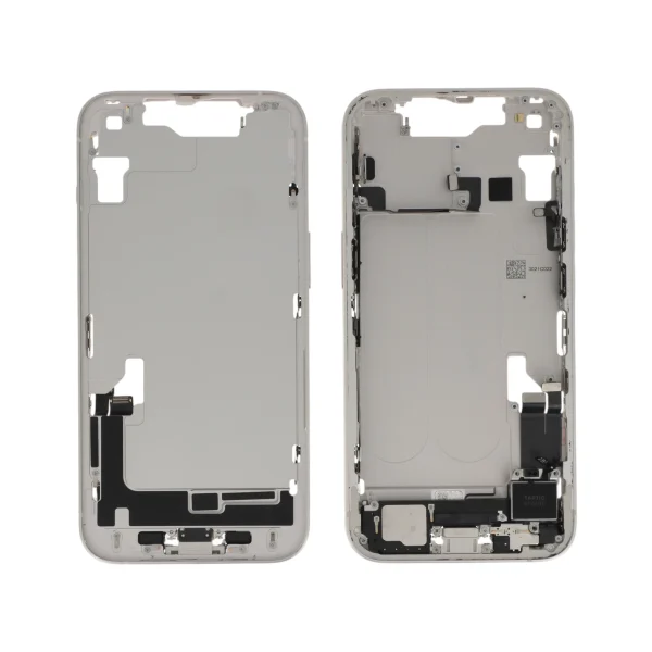 Frame Central Branco Estelar para iPhone 14 Retirado (Grade A)