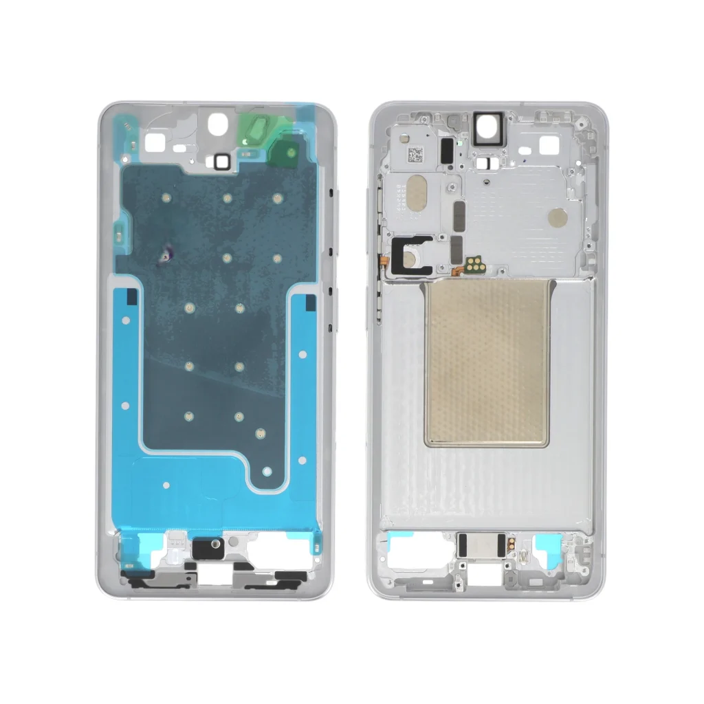 Frame Central Branco para Galaxy S26 (S942B) (SERVICE PACK)