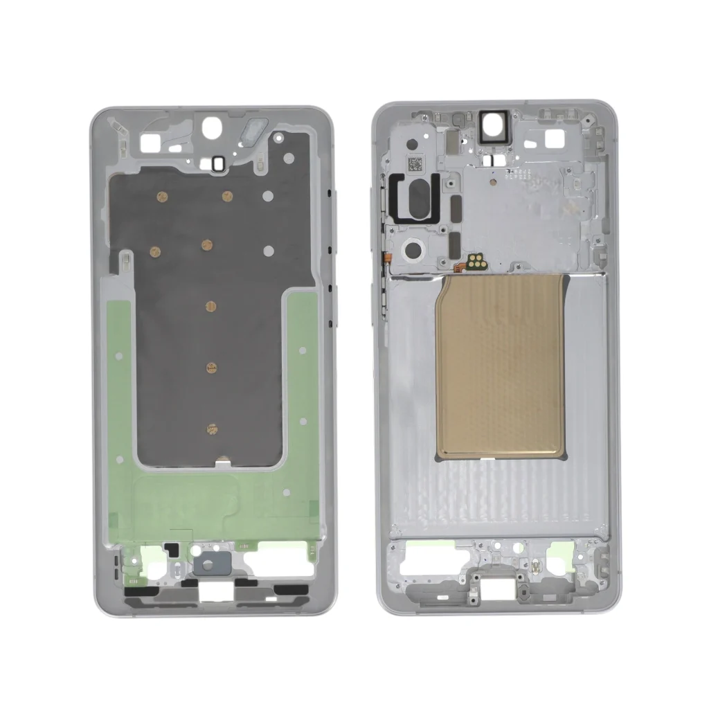 Frame Central Branco para Samsung Galaxy S26+ (S947B) (SERVICE PACK)