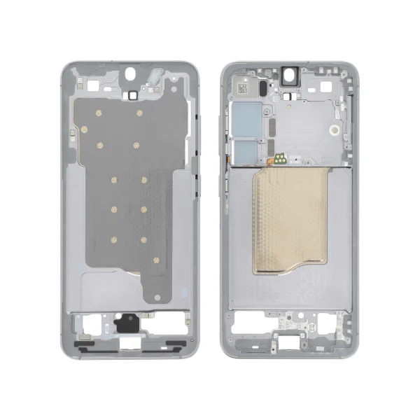 Frame Central Cinzento para Samsung Galaxy S25 (S931B) (SERVICE PACK)