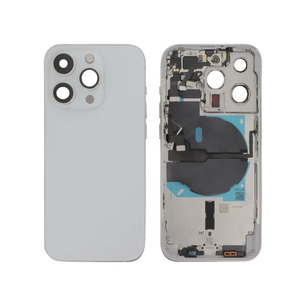 Frame Central para iPhone 14 Pro (Prateado)