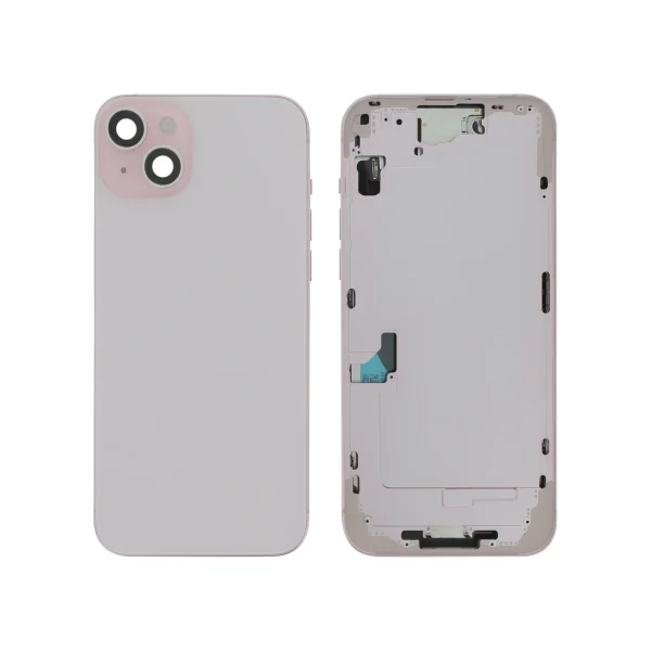 Frame Central para iPhone 15 Plus (Rosa)