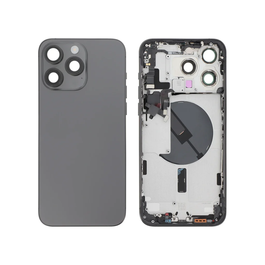 Frame Central para iPhone 15 Pro Max (Titânio Preto)