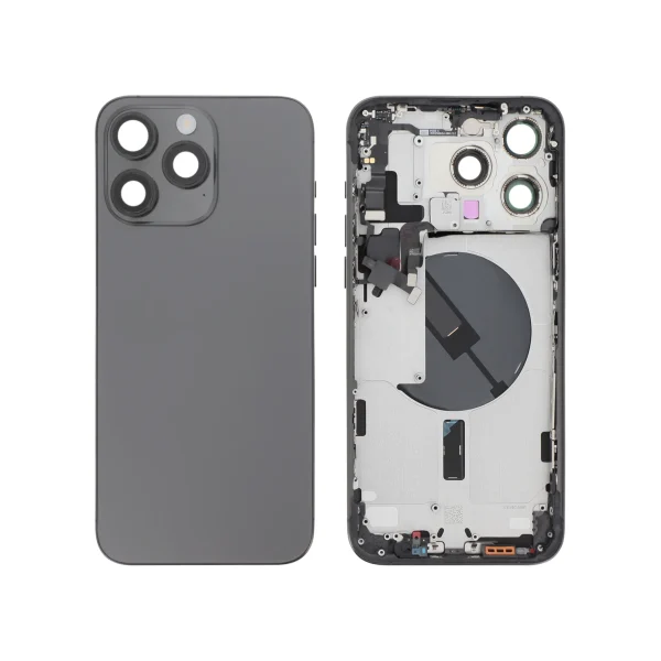 Frame Central para iPhone 15 Pro Max (Titânio Preto)