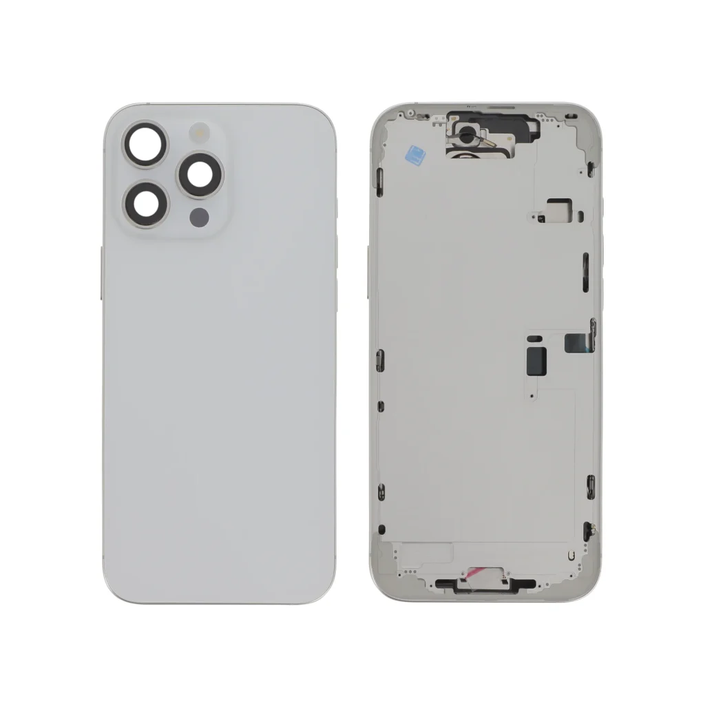Frame Central para iPhone 16 Pro Max (Titânio Branco)