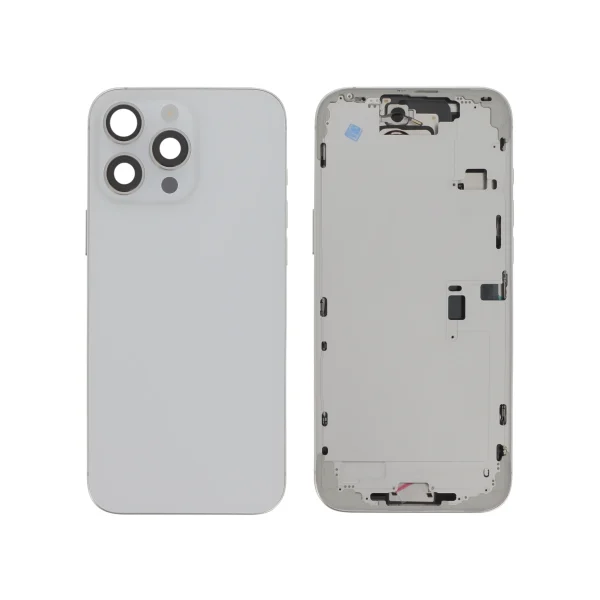 Frame Central para iPhone 16 Pro Max (Titânio Branco)