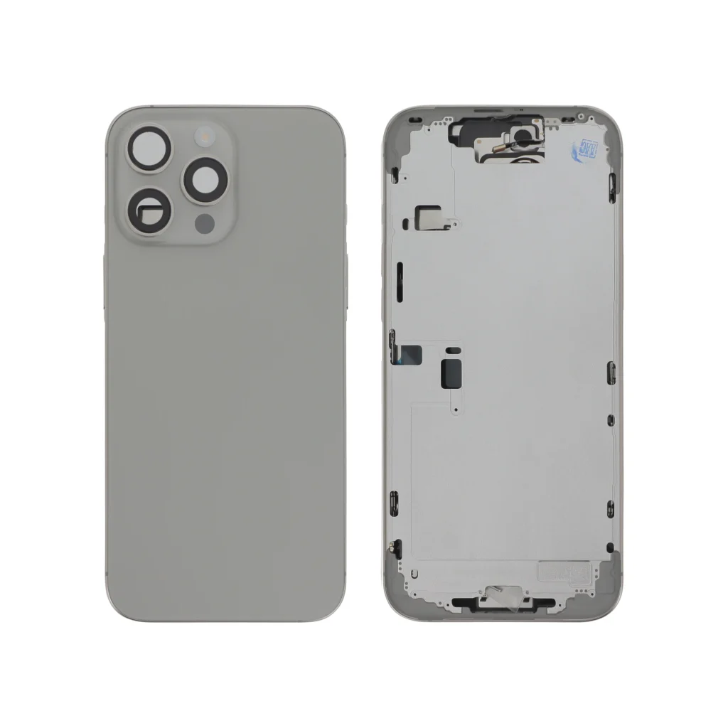 Frame Central para iPhone 16 Pro Max (Titânio Natural)