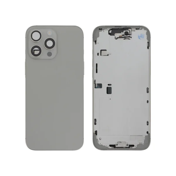 Frame Central para iPhone 16 Pro Max (Titânio Natural)