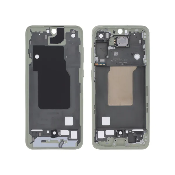 Frame Central para Samsung Galaxy A55 5G (A556B) Verde Lima (SERVICE PACK)