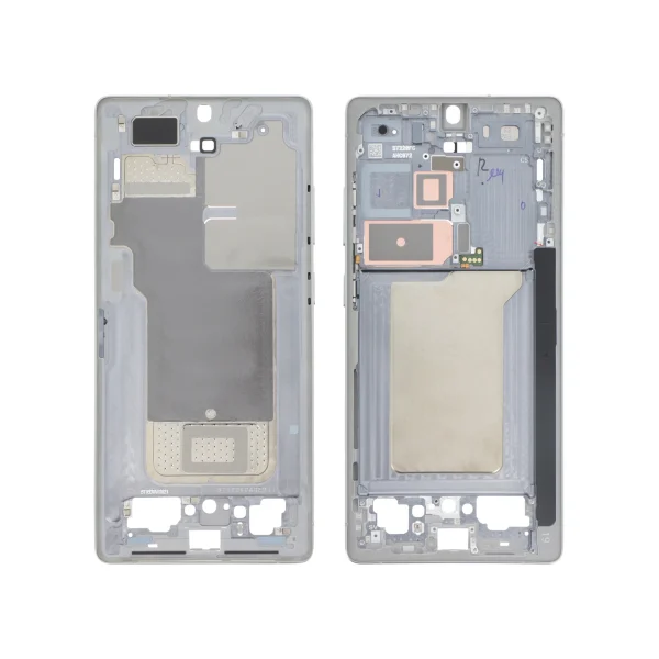 Frame Central para Samsung Galaxy S25 Ultra Titânio Azul (SERVICE PACK)
