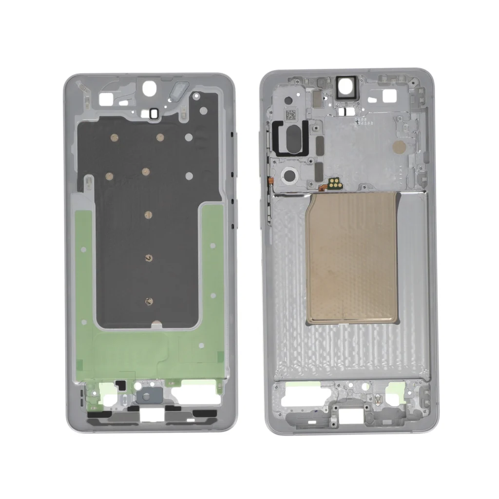 Frame Central Prateado para Samsung Galaxy S26+ (S947B) (SERVICE PACK)