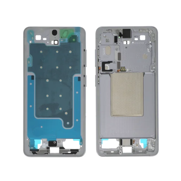 Frame Central Prateado para Samsung Galaxy S26 (SERVICE PACK)