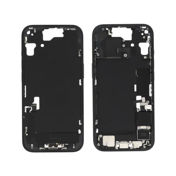 Frame Central Preto para iPhone 15 (com Components) Retirado (Grade A)