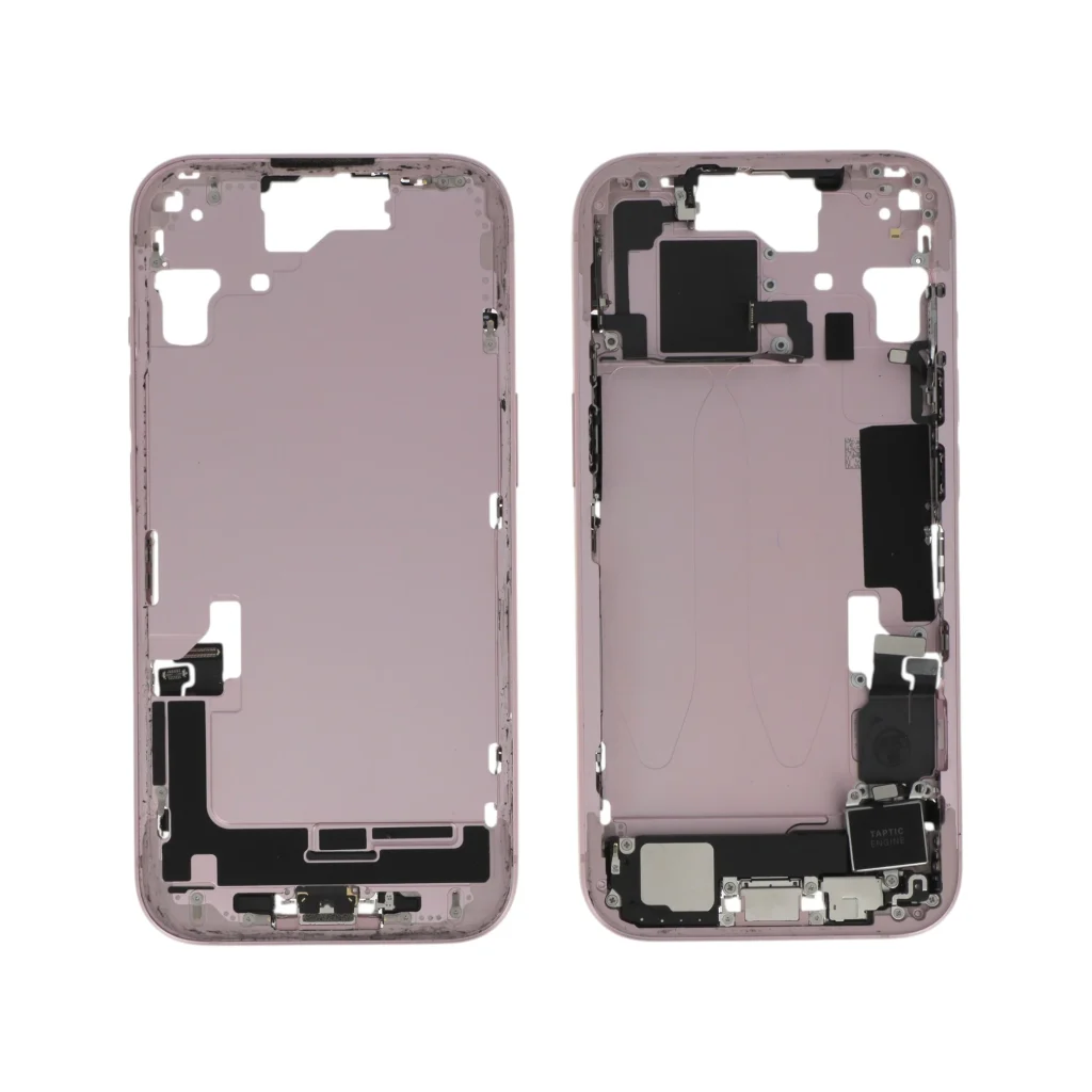 Frame Central Rosa para iPhone 15 (com Components) Retirado (Grade A)