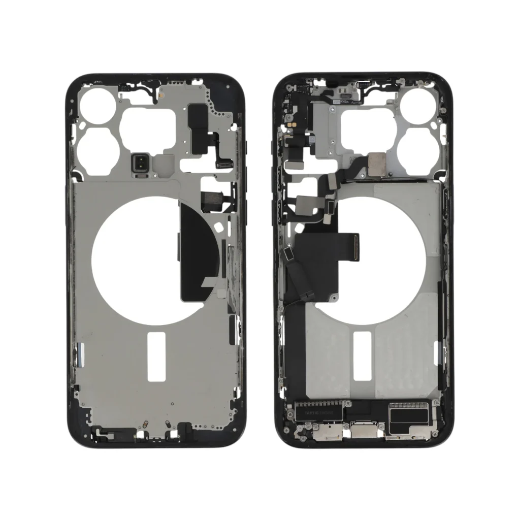 Frame Central Titânio Azul para iPhone 15 Pro Max Retirado (Grade A)