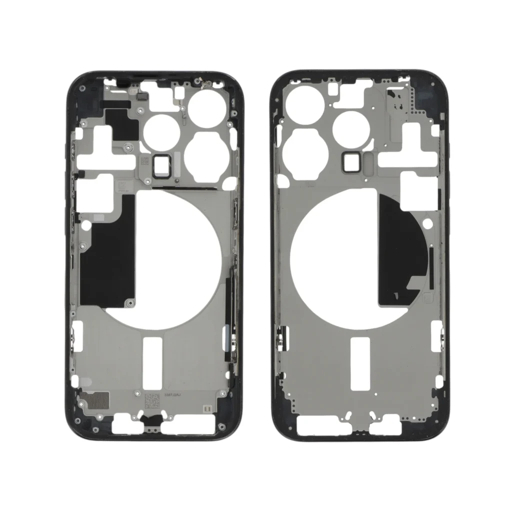 Frame Central Titânio Azul para iPhone 15 Pro Retirado (Grade B)