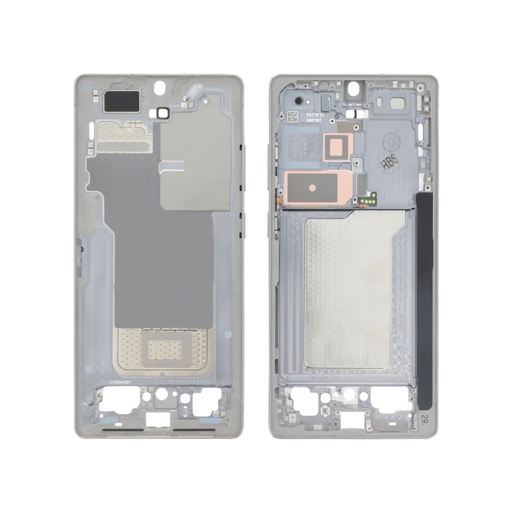Frame Central Titânio Cinzento para Samsung Galaxy S25 Ultra (S938B) (SERVICE PACK)