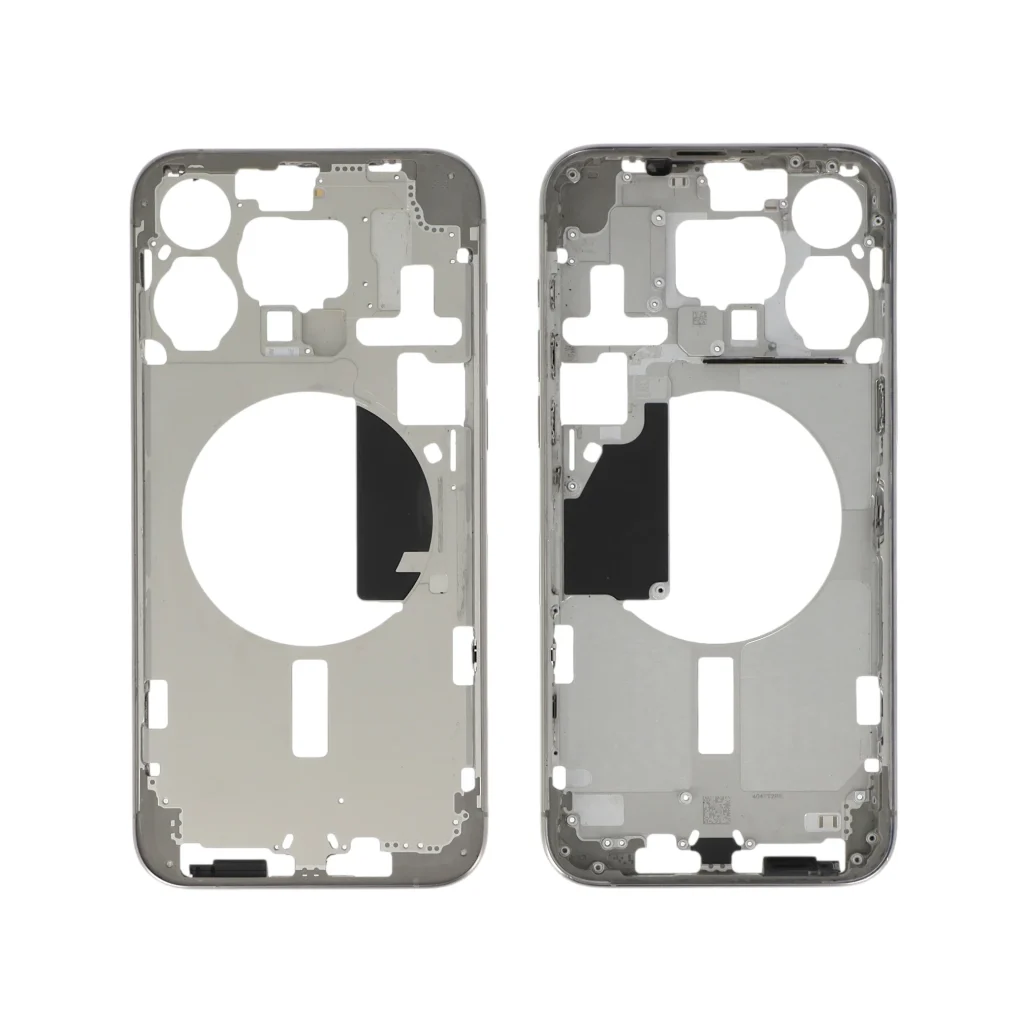 Frame Central Titânio Natural para iPhone 15 Pro Max Retirado (Grade A)