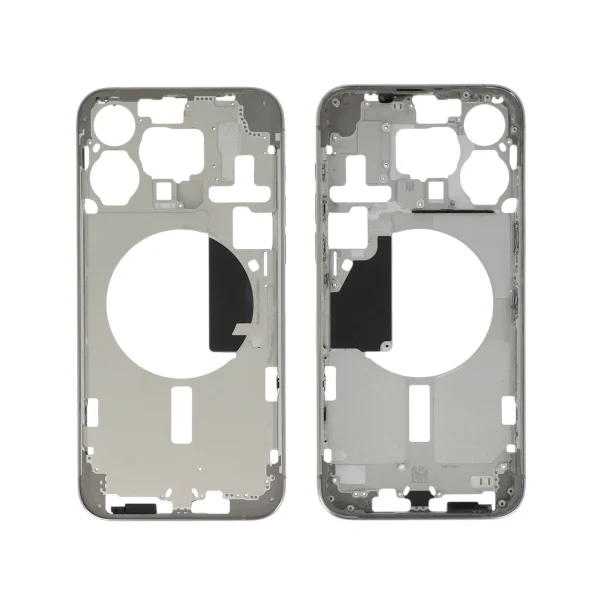 Frame Central Titânio Natural para iPhone 15 Pro Max Retirado (Grade A)