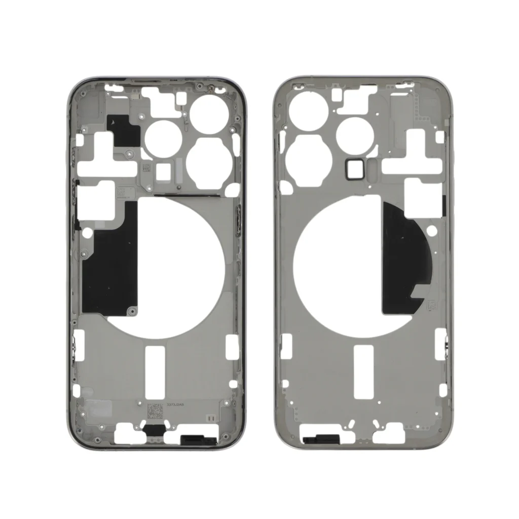 Frame Central Titânio Natural para iPhone 15 Pro Retirado (Grade A)