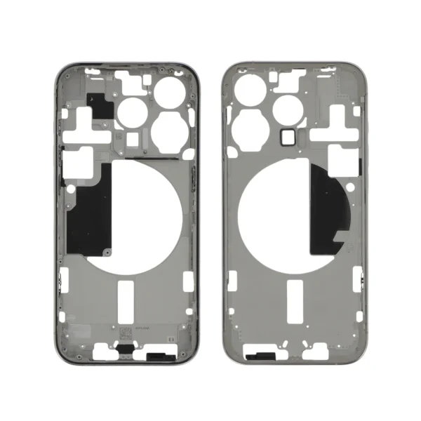 Frame Central Titânio Natural para iPhone 15 Pro Retirado (Grade A)