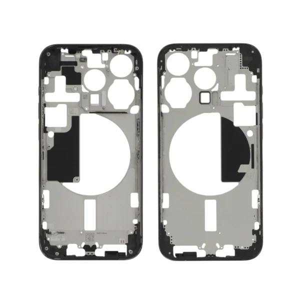 Frame Central Titânio Preto para iPhone 15 Pro Retirado (Grade C)