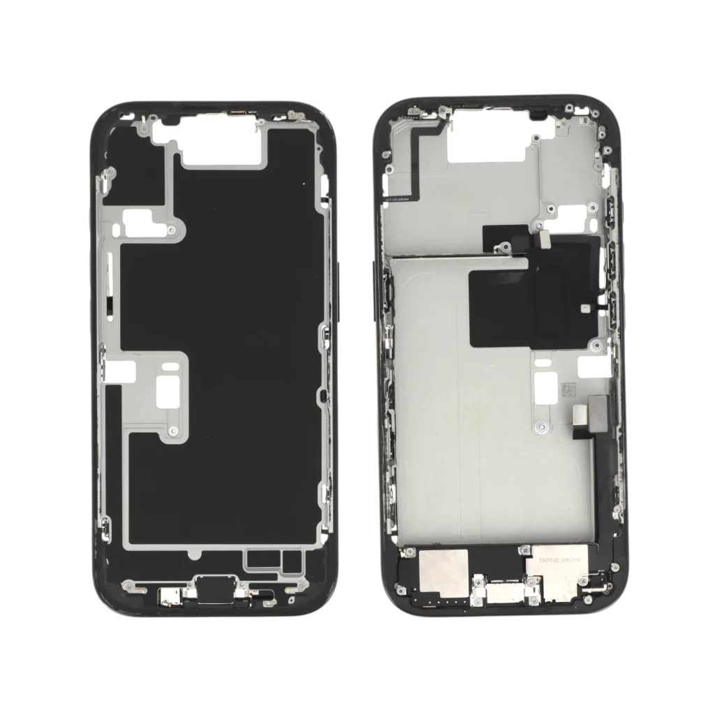 Frame Central Titânio Preto para iPhone 16 Pro Retirado (Grade A)