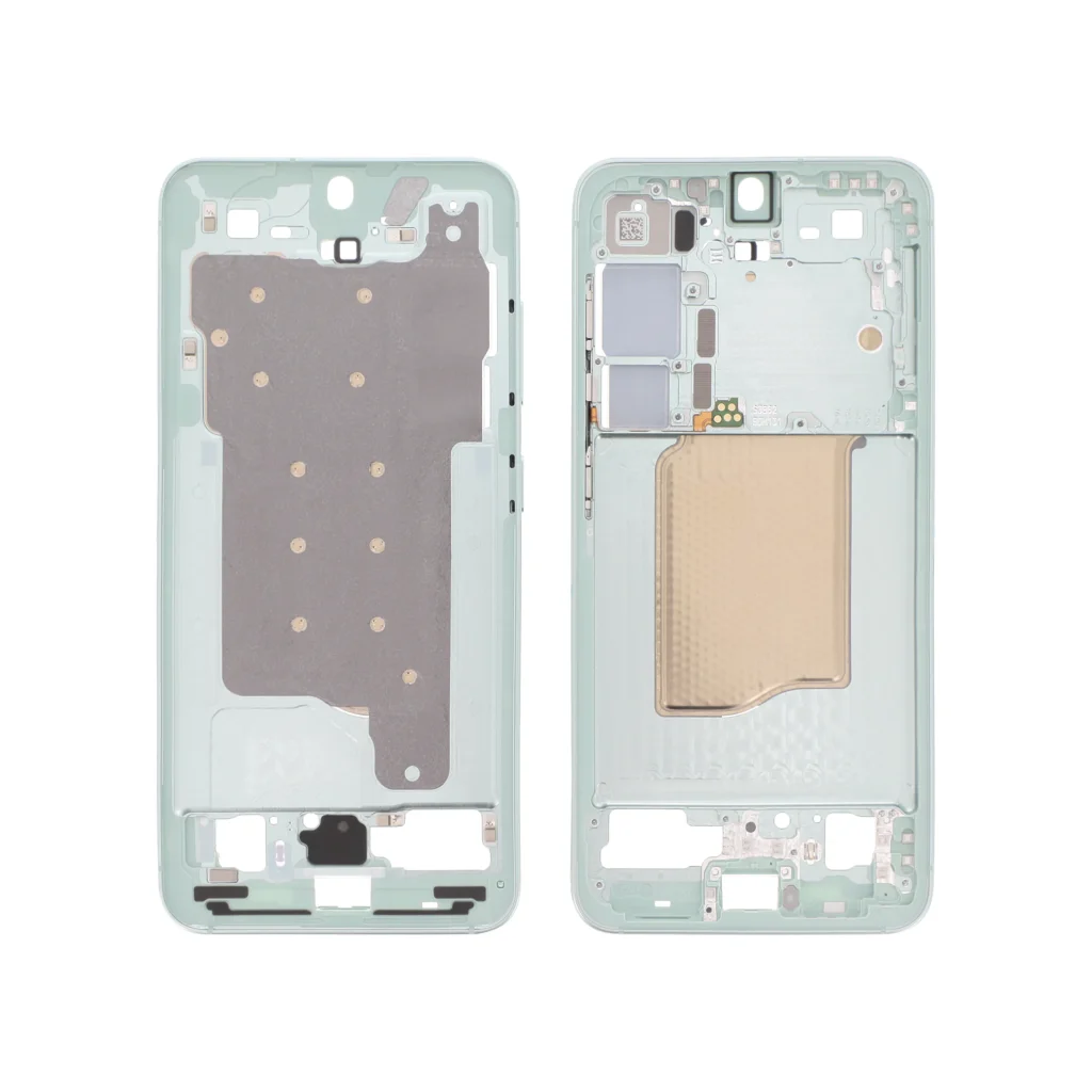 Frame Central Verde Água para Samsung Galaxy S25 (SERVICE PACK)