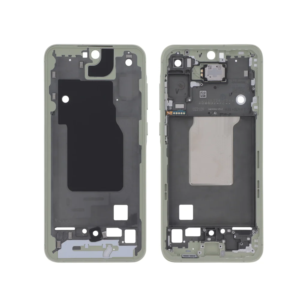 Frame Central Verde Lima para Samsung Galaxy A55 5G (A556B) (SERVICE PACK)