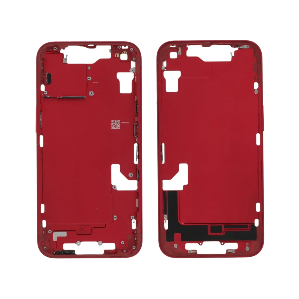 Frame Central Vermelho para iPhone 14 Retirado (Grade B)