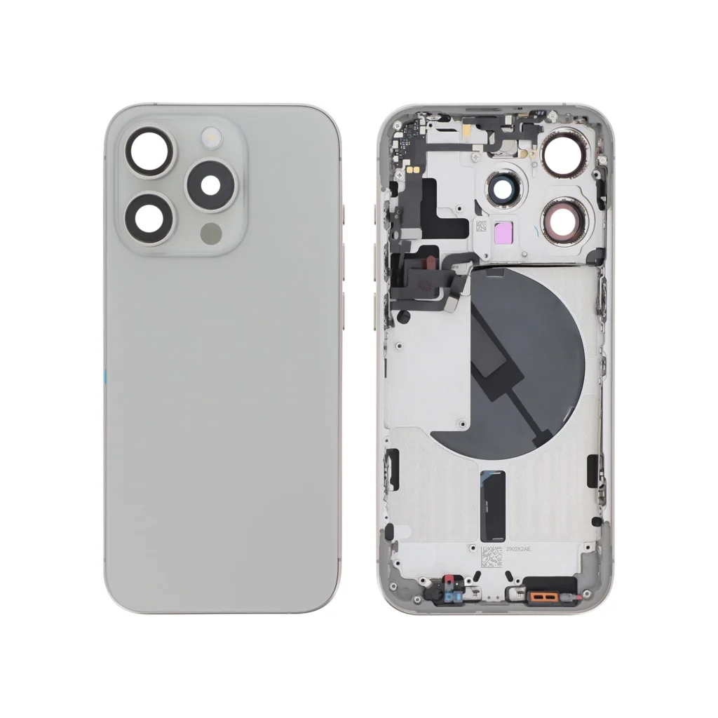 Frame para iPhone 15 Pro (Titânio Natural)