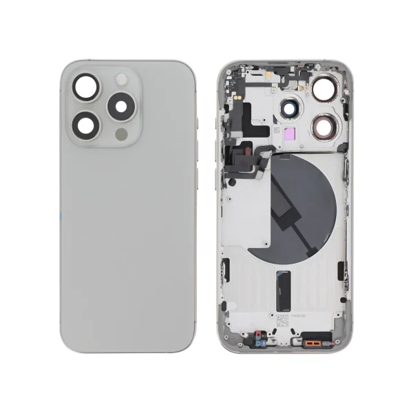 Frame para iPhone 15 Pro (Titânio Natural)