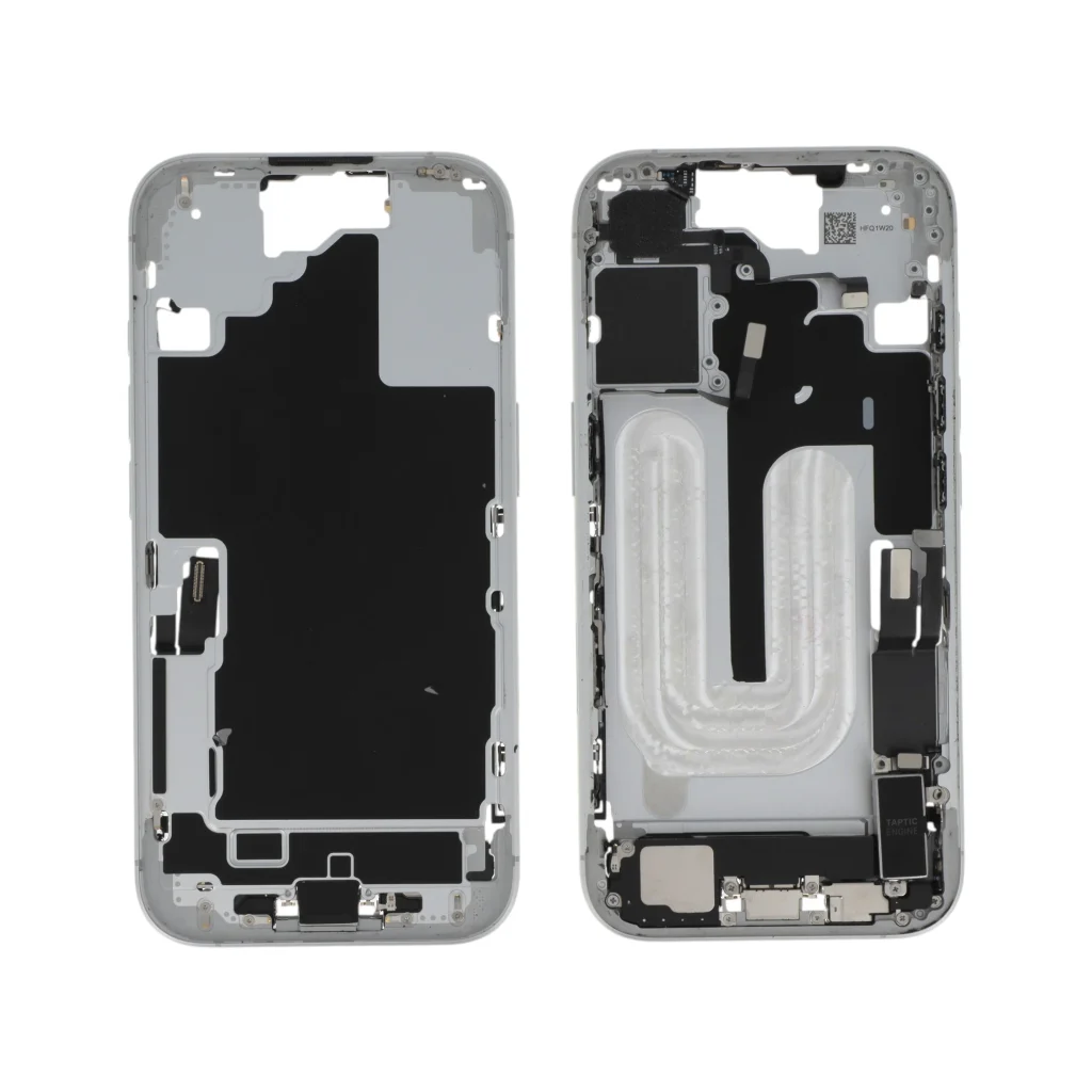 Frame para iPhone 16 Branco com Componentes Retirado (Grade A)