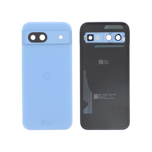 Tampa Traseira para Google Pixel 8a - Azul Azur (SERVICE PACK)