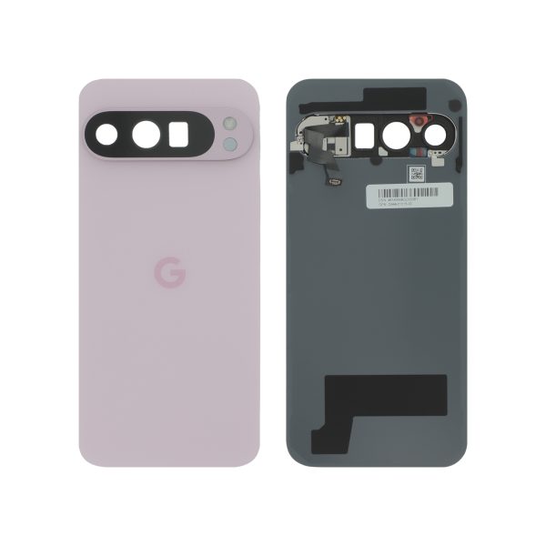 Tampa Traseira para Google Pixel 9 Pro XL - Quartzo Rosa (SERVICE PACK)