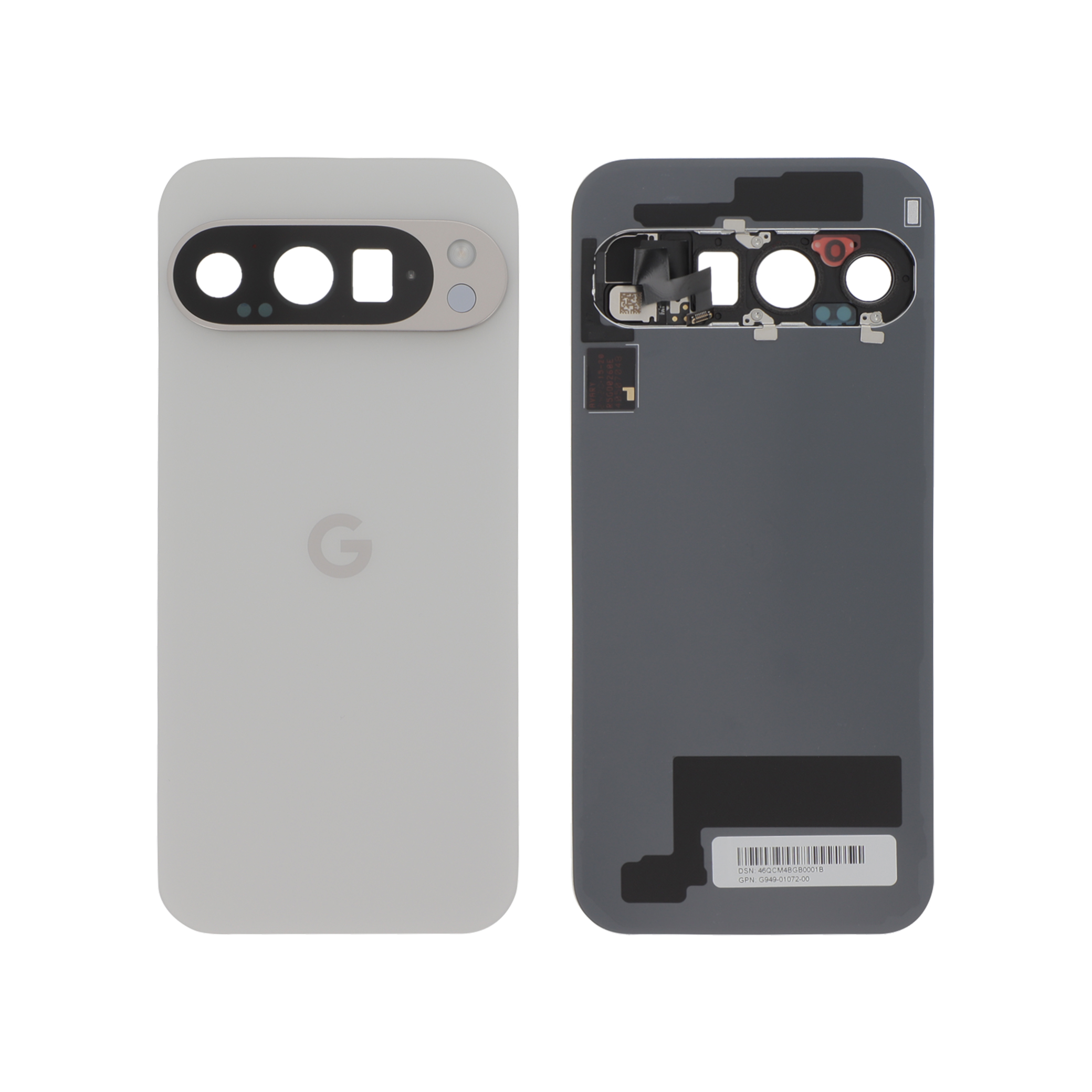 g949-01072-00-0000 Tampa Traseira para Google Pixel 9 Pro Porcelana (SERVICE PACK) - Image 1