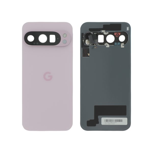 Tampa Traseira Quartzo Rosa para Google Pixel 9 Pro (SERVICE PACK)
