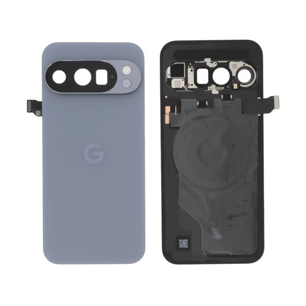 Tampa Traseira Quartzo Cinzenta para Google Pixel 10 Pro (SERVICE PACK)