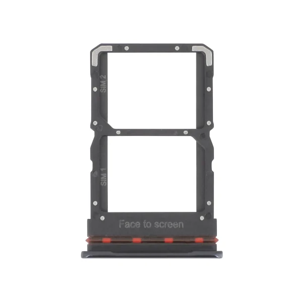 Gaveta cartão SIM para Xiaomi Mi 10 Lite 5G - Preto