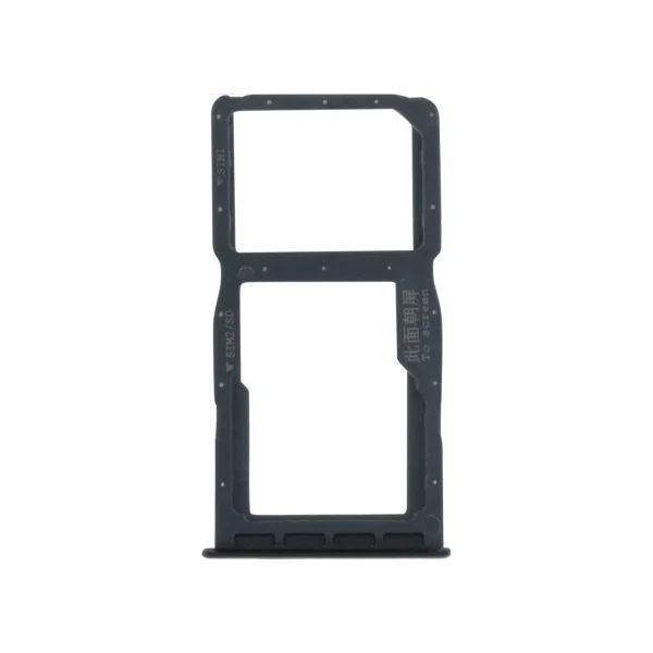 Gaveta do Cartão SIM Preta para Huawei P30 Lite